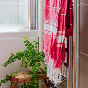 Turkish Beach Towel - Red