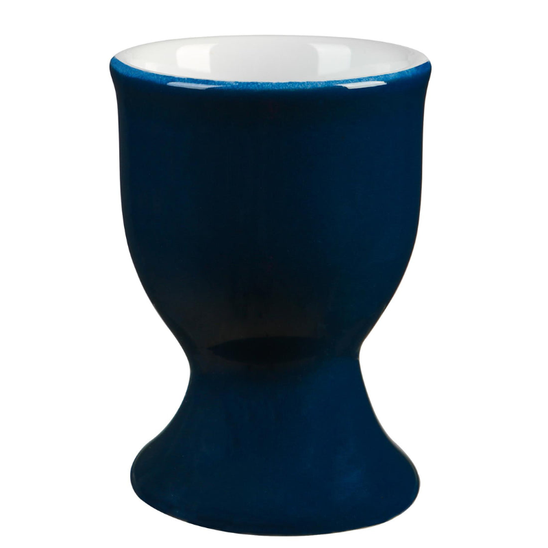 Outlet Cermaic Egg Cup - Navy