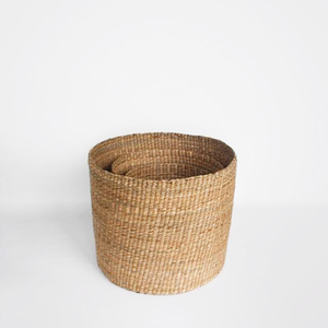 Woven Grass Basket 23 x 20cm