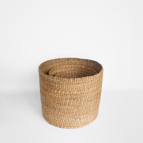 Woven Grass Basket 34 x 29cm