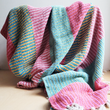 Load image into Gallery viewer, Bloomingville Isnel Recycled Cotton Throw - Multicolour
