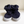 Load image into Gallery viewer, Outlet Camping Fleece-Suede Hut Booties - Navy
