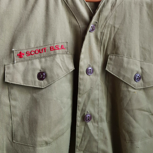 Long Sleeve Scout Shirt 70s
