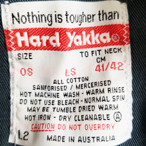 Cotton Drill Hard Yakka Aussie Made Work Shirt