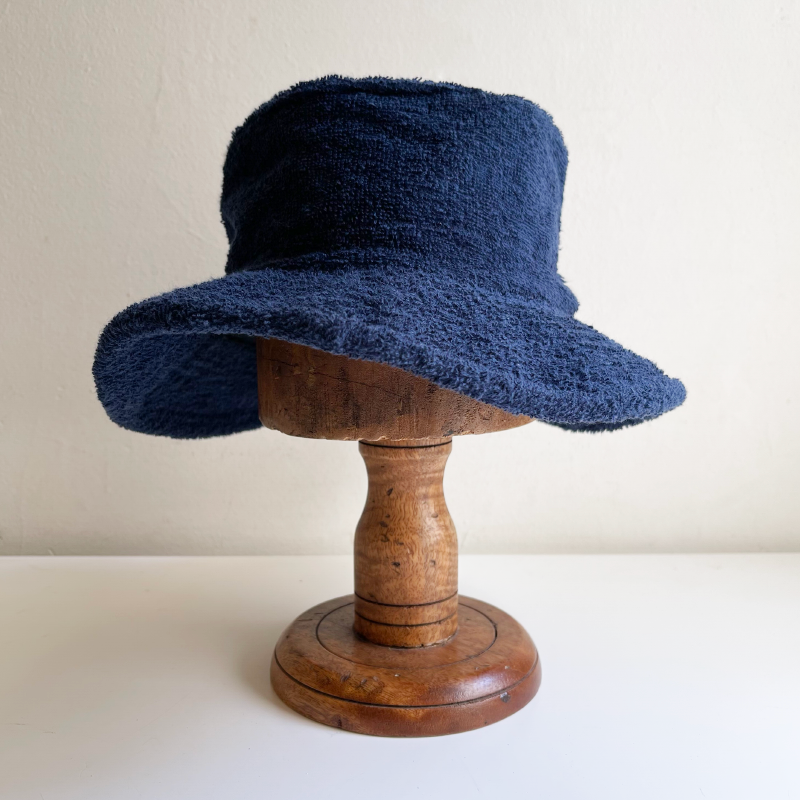 Outlet Camping Terry Towelling Hat - Navy