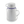 Load image into Gallery viewer, Enamel Tea Can with Handle - 11cm -  White/Blue Rim
