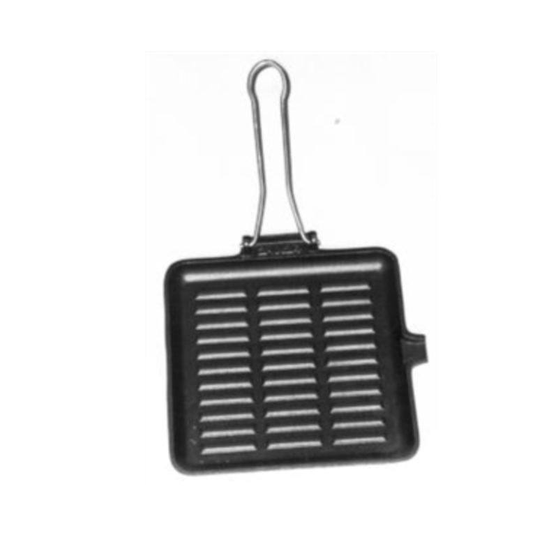 Outlet Camping 24X24CM Cast Iron Grill
