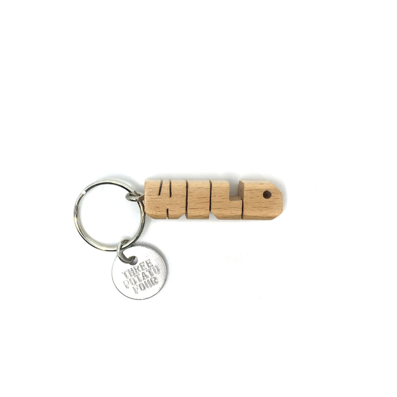Wooden Keychain – Outlet Newtown